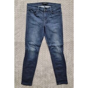J Brand Harmony Super‎ Skinny Jeans Womens Size 28 Blue Denim Pants Ladies
